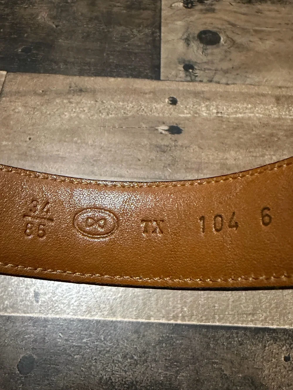 Trafalgar Burundi Calf Genuine Leather Croc Embossed Black Belt